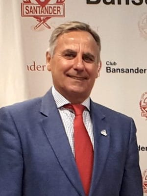 Eugenio de Juana, presidente del Club Bansander