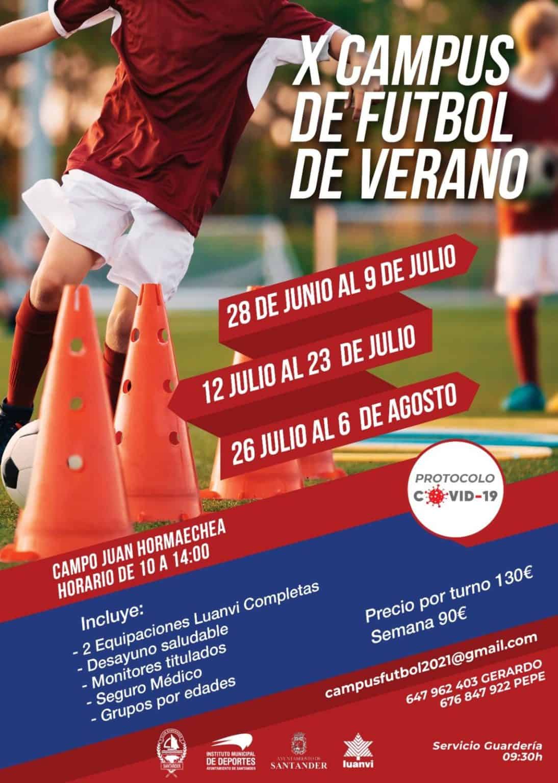 Campus Verano Fútbol 2021 Club Bansander
